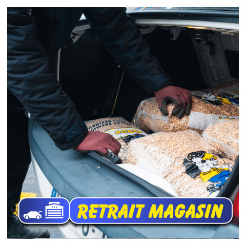 LOT DE 10 SACS FORGE PELLETS EN+ 15Kg + 1 SAC OFFERT