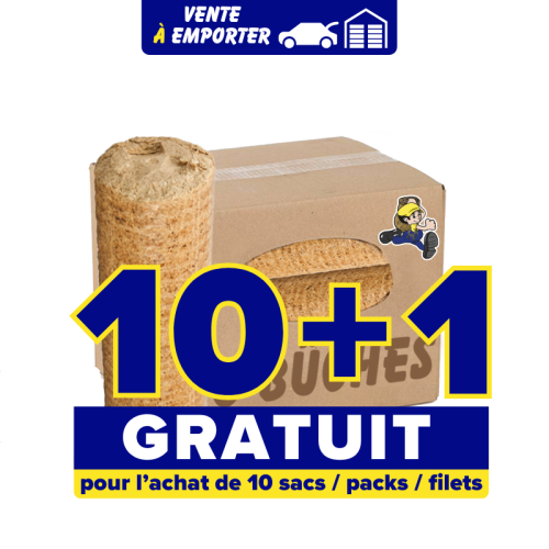 LOT DE 10 CARTONS BUCHES...