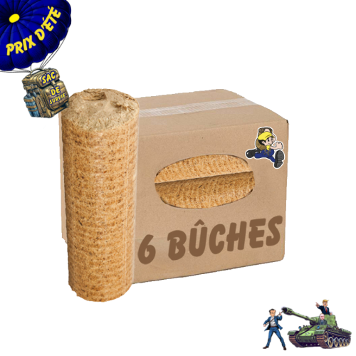 BOIS BUCHES COMPRESSEES...