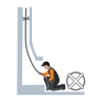 RAMONAGE-VACUITE CONDUIT CHAUDIERE GAZ
