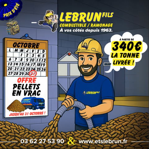 PELLETS VRAC QUALITE PREMIUM