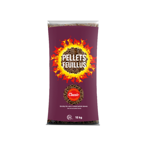 PELLETS GREEN ENERGY CLASSIC FEUILLUS DIN+