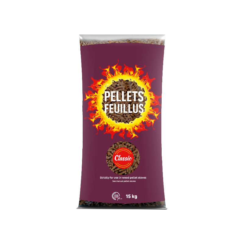 PELLETS GREEN ENERGY CLASSIC FEUILLUS DIN+