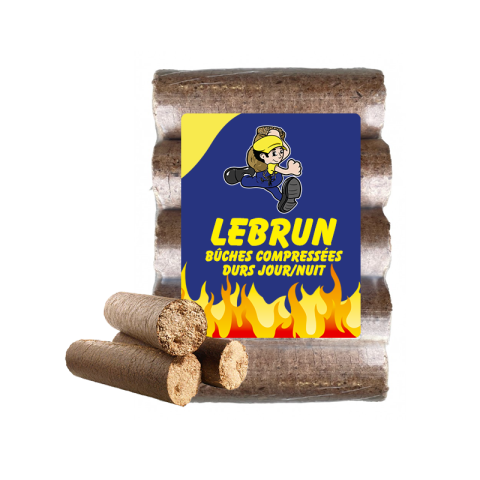 BOIS BUCHES COMPRESSEES DURS JOUR/NUIT