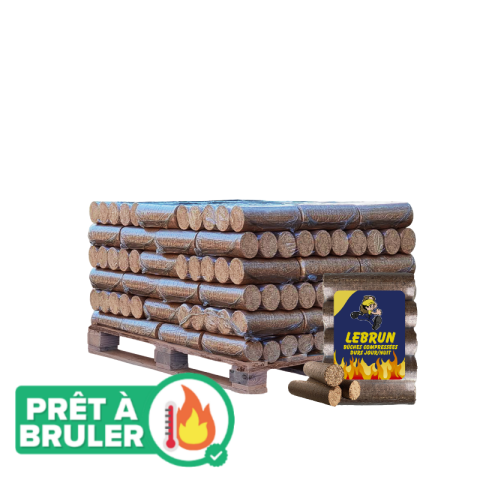 BOIS BUCHES COMPRESSEES DURS JOUR/NUIT