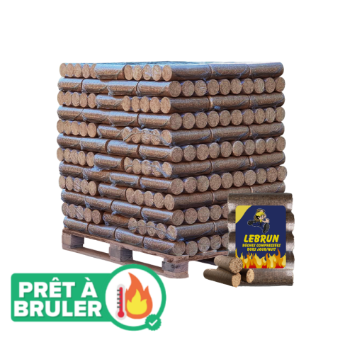 BOIS BUCHES COMPRESSEES DURS JOUR/NUIT